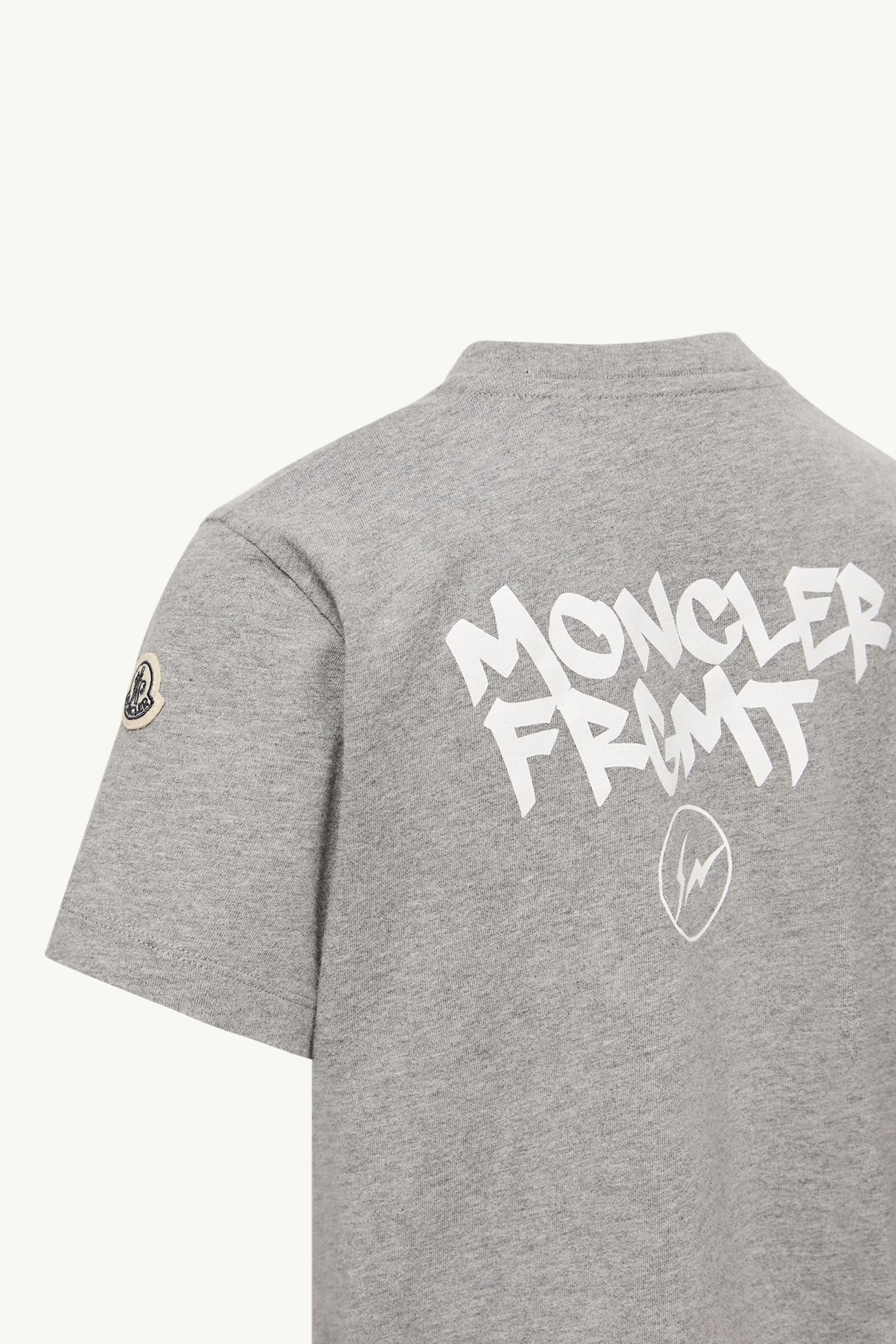 Moncler x FRGMTmini Logo T-Shirt Boy Grey Moncler 1