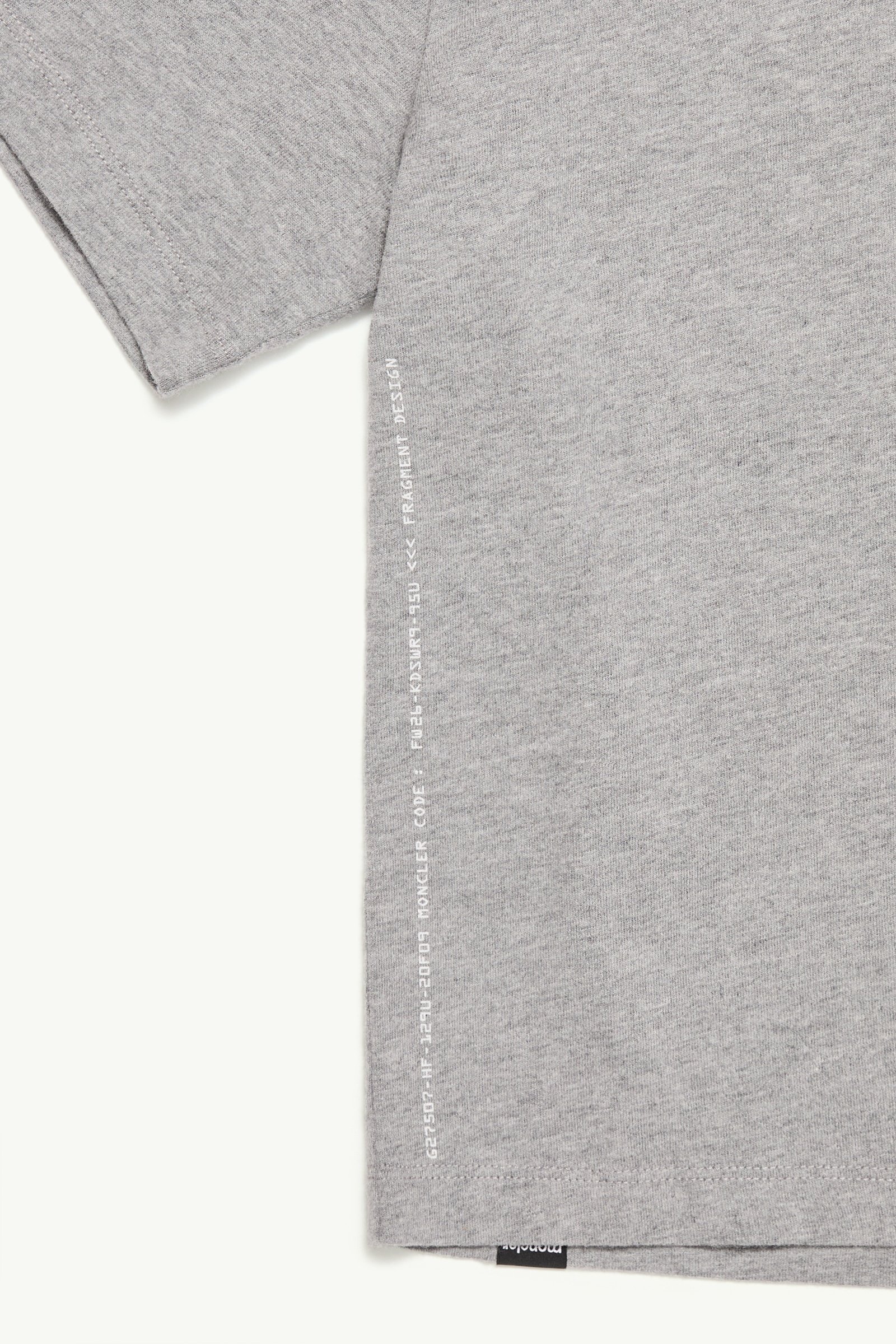 Grey Moncler x FRGMTmini Logo T-Shirt - Moncler x FRGMT for