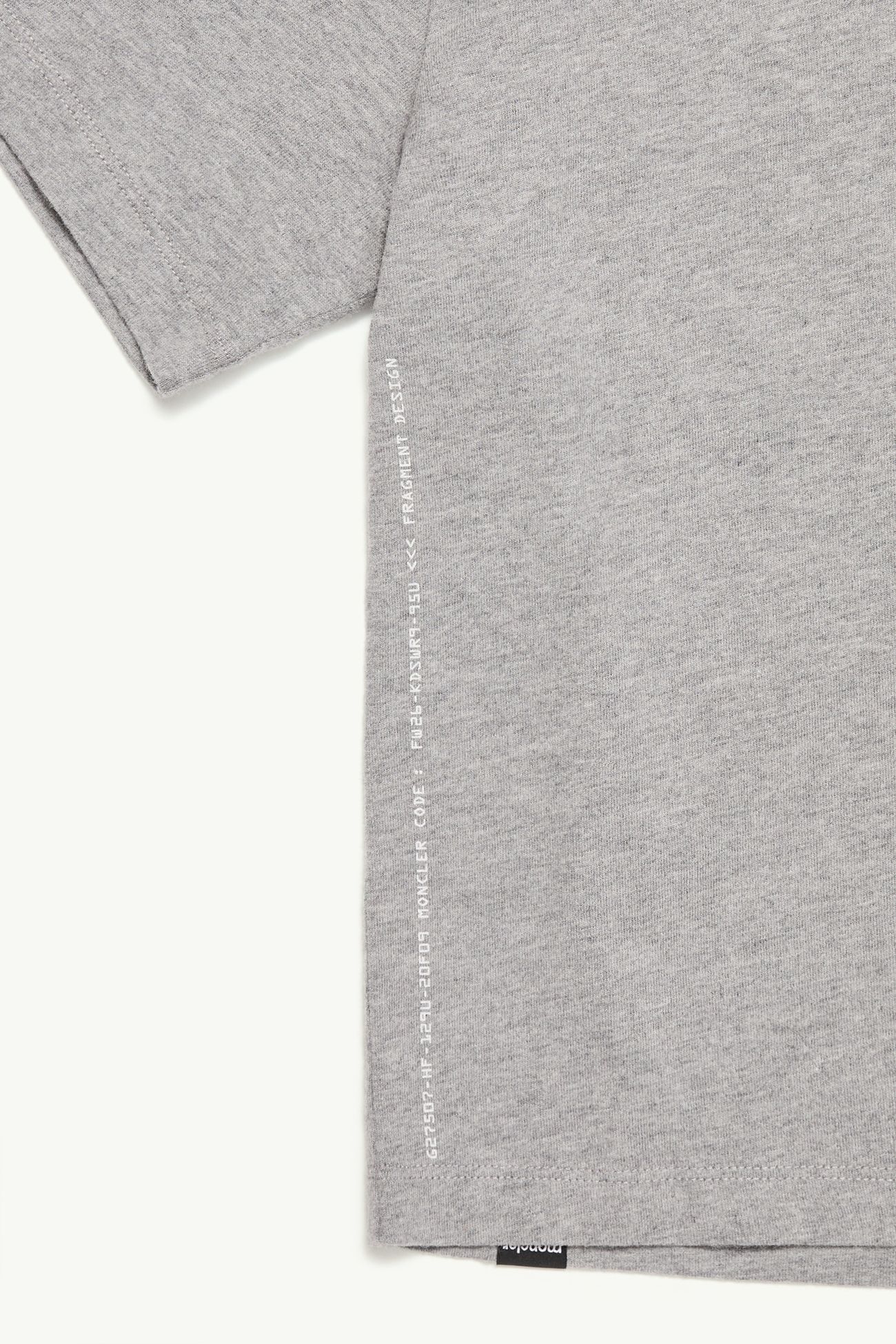 T-shirt à logo Moncler x FRGMTmini Garçon Gris Moncler 4
