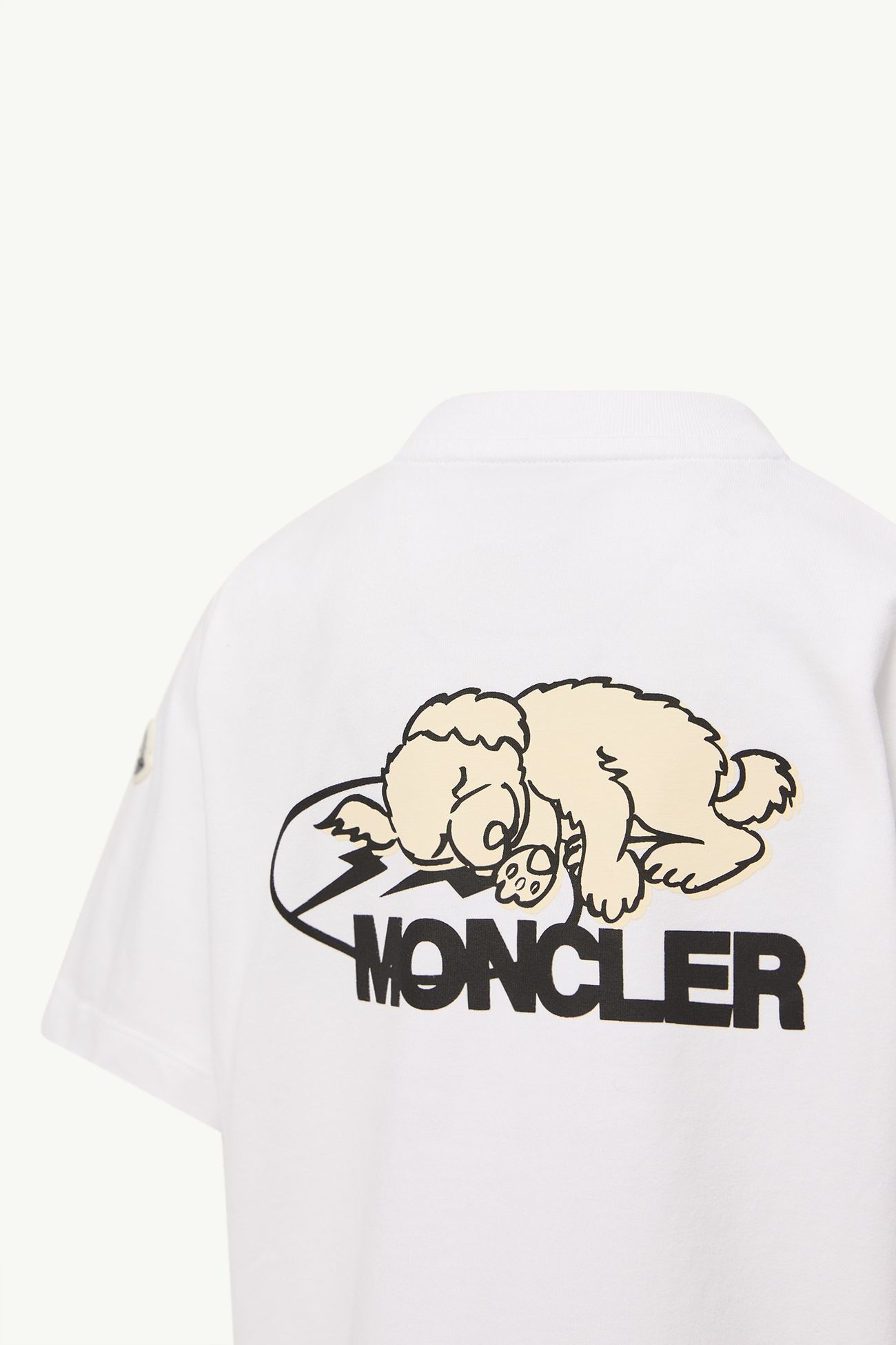 Moncler x FRGMTmini Print Dog T-Shirt Boy White Moncler 4