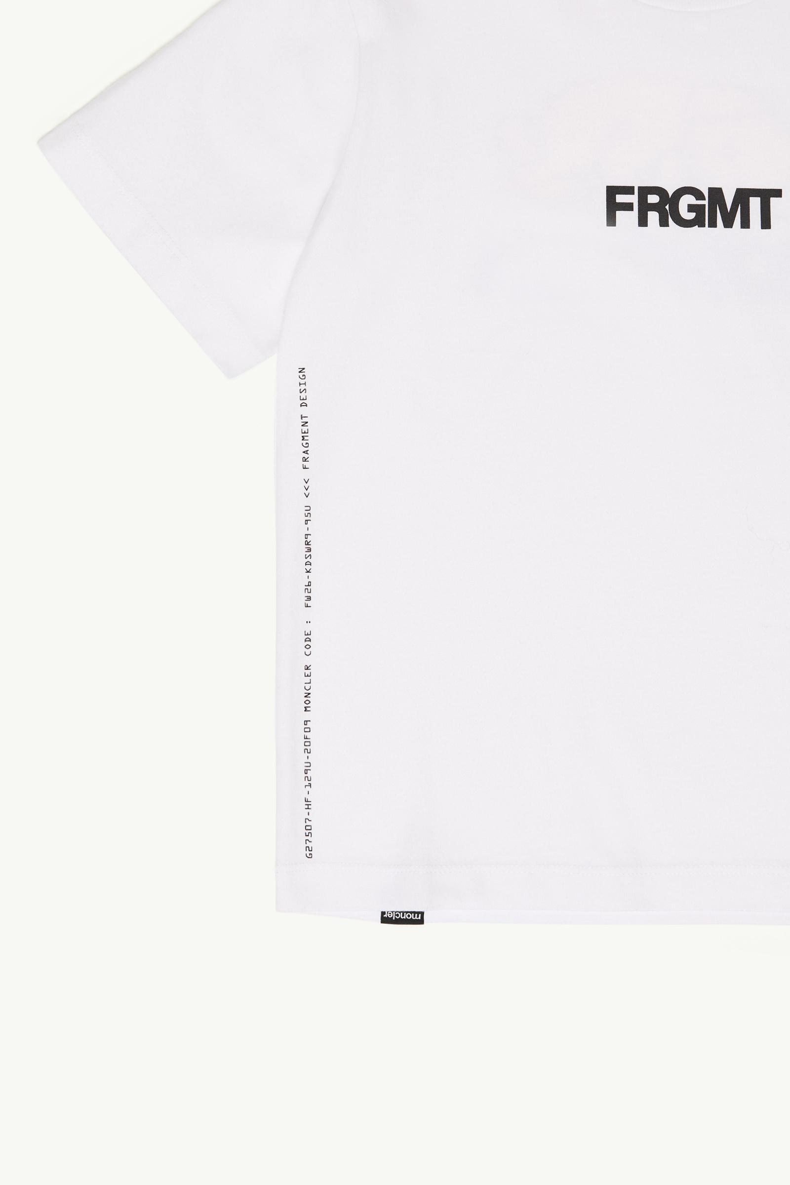 ホワイト Moncler x FRGMTmini Tシャツ : Moncler x FRGMT 向けの