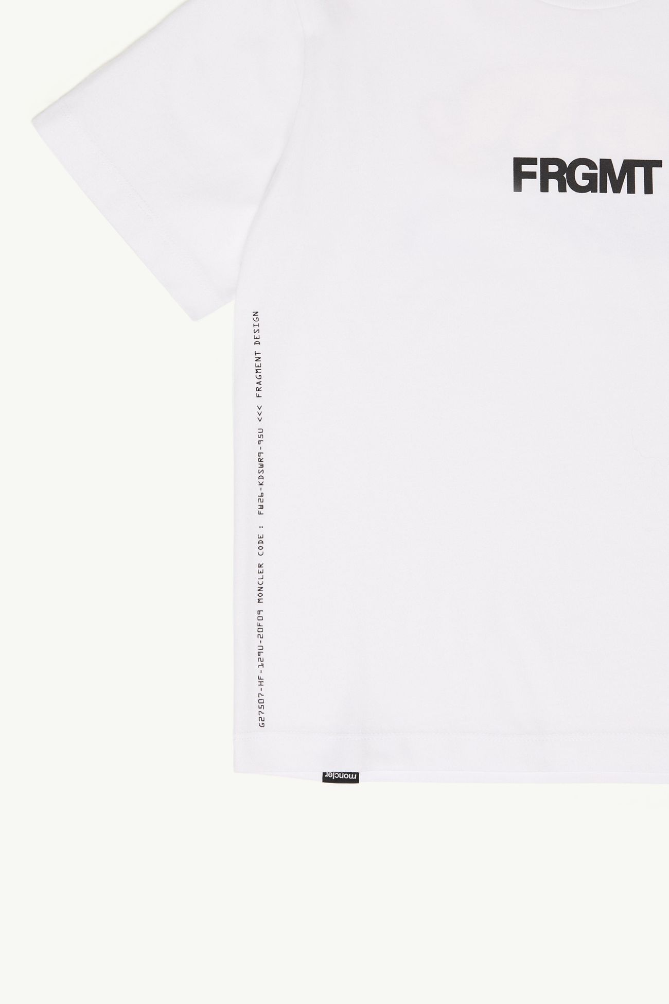Moncler x FRGMTmini Tシャツ ボーイズ ホワイト Moncler 5