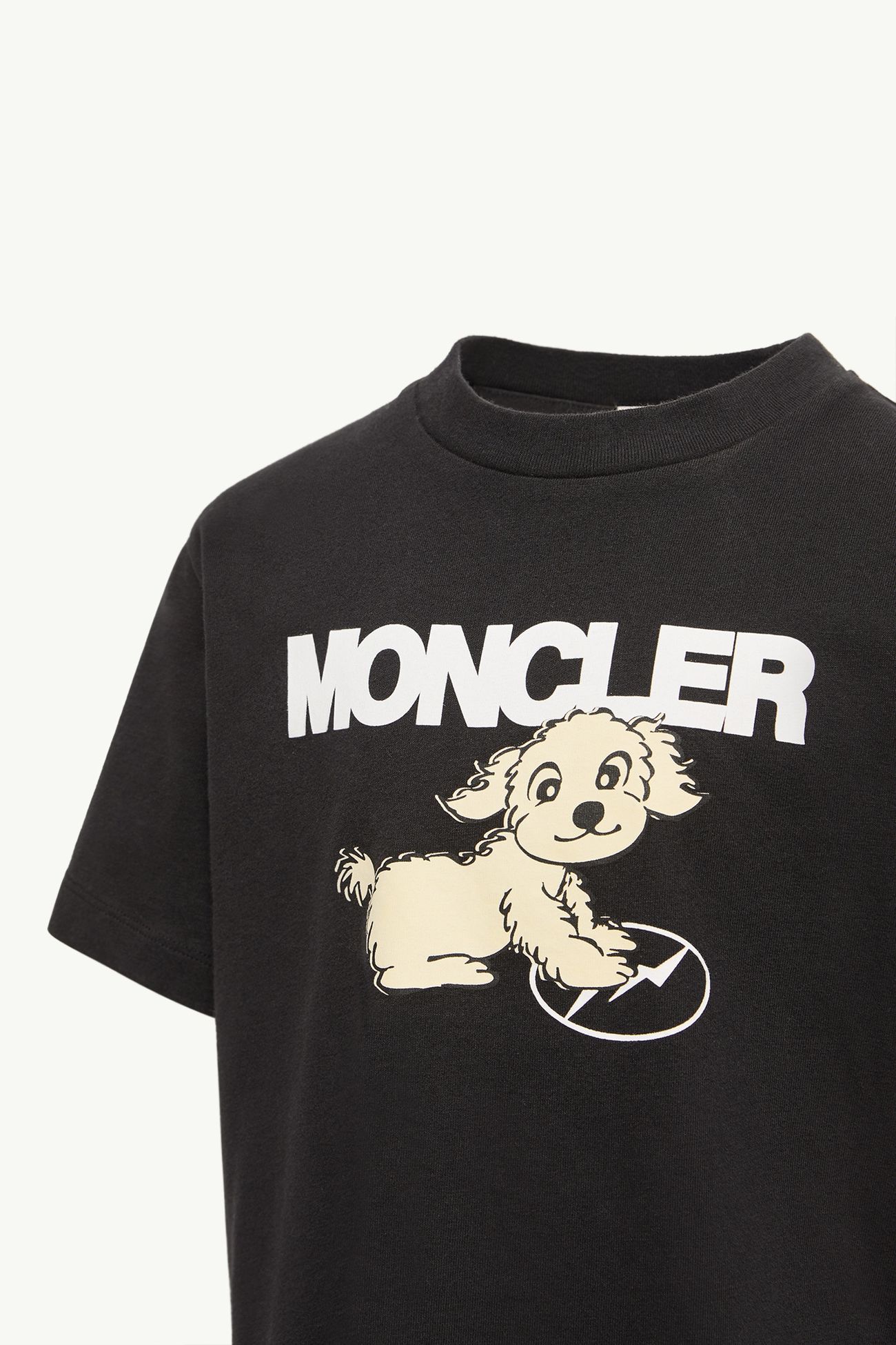 Moncler x FRGMTmini Tシャツ ボーイズ ブラック Moncler 1