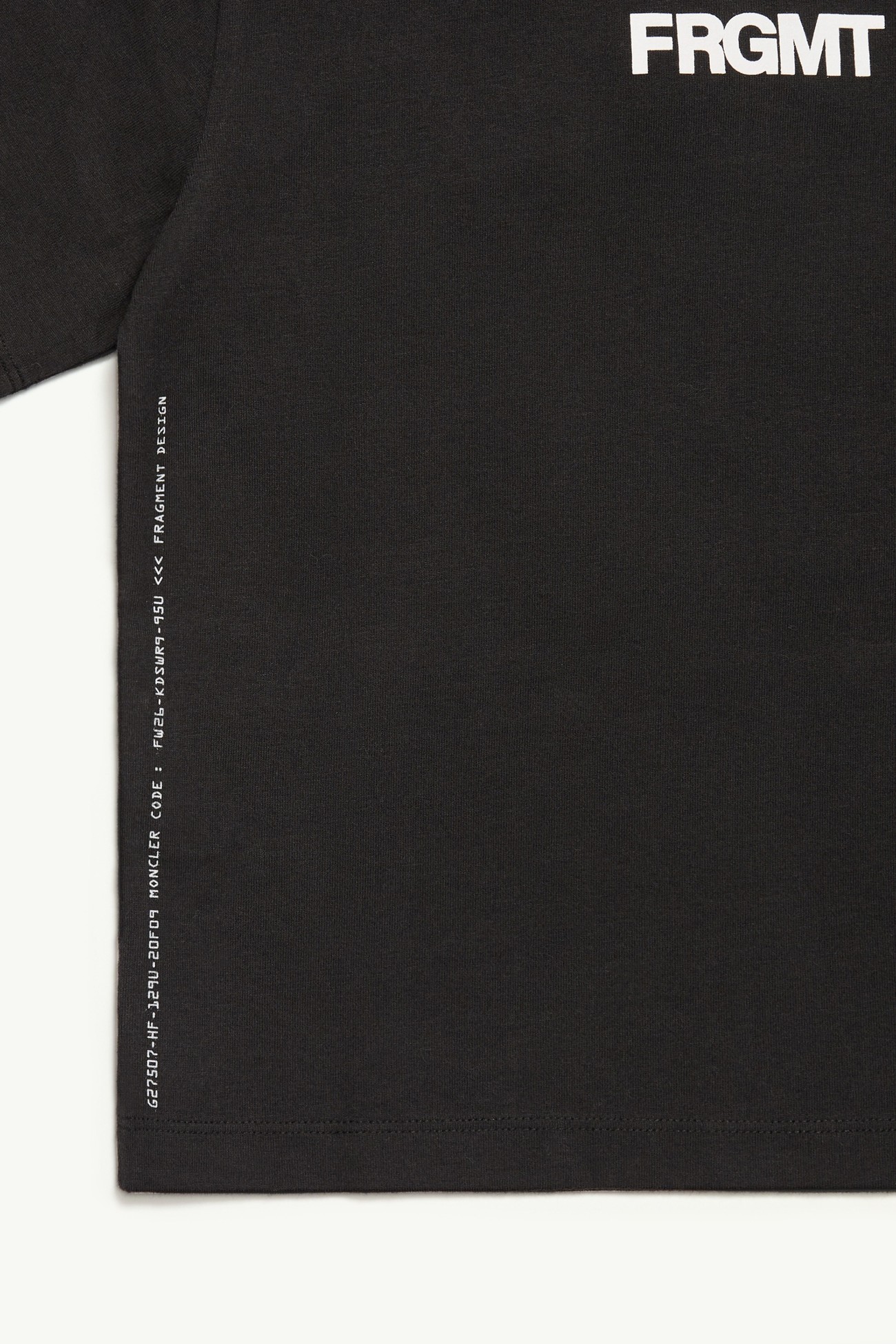 Camiseta Moncler x FRGMTmini Niño Negro Moncler 5