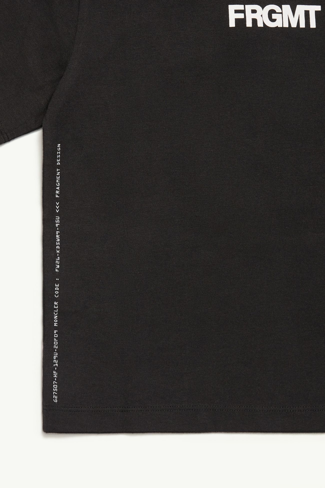 Moncler x FRGMTmini Print Dog T-Shirt Boy Black Moncler 5
