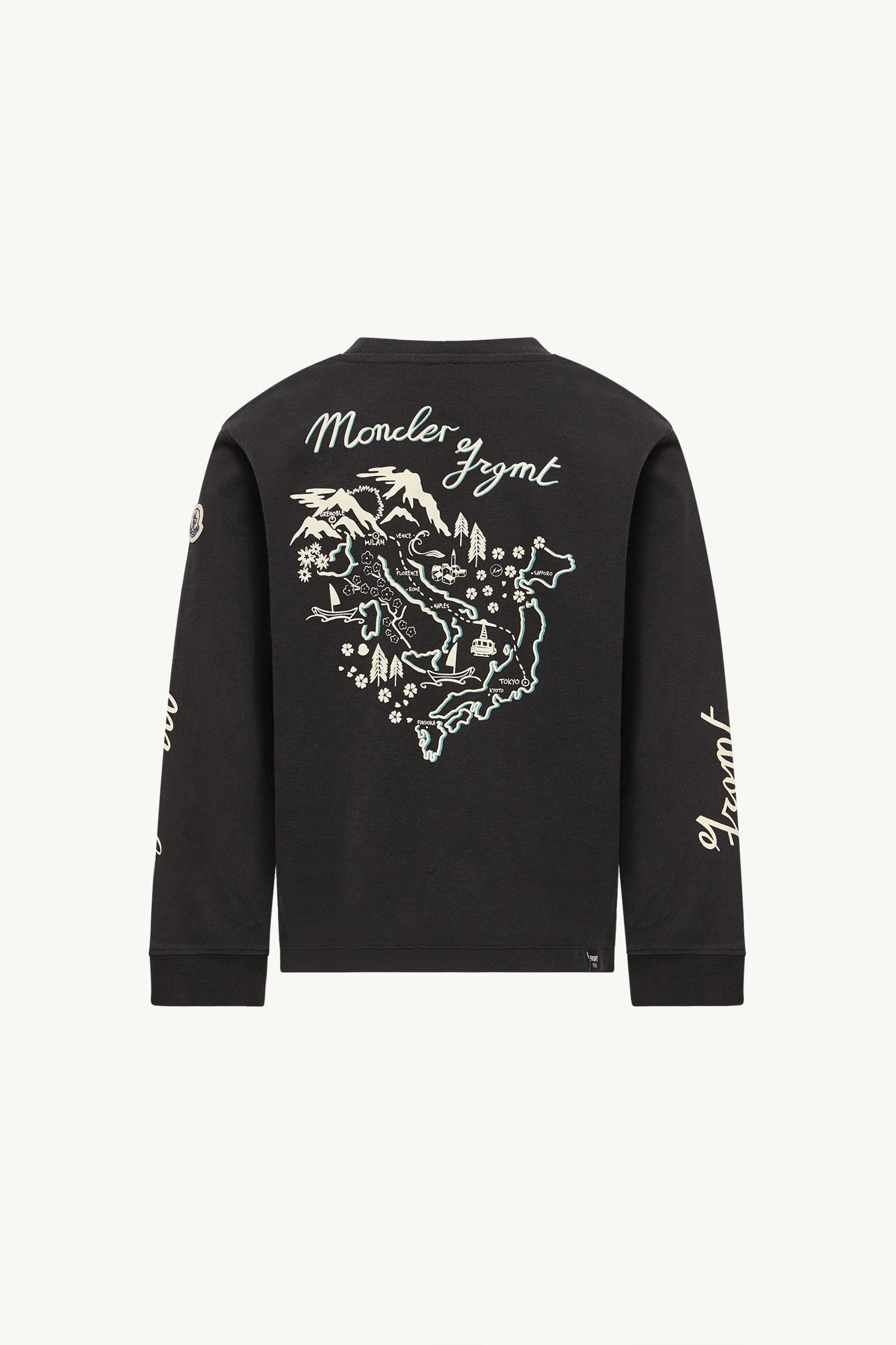 ブラック Moncler x FRGMTmini Tシャツ : Moncler x FRGMT 向けの