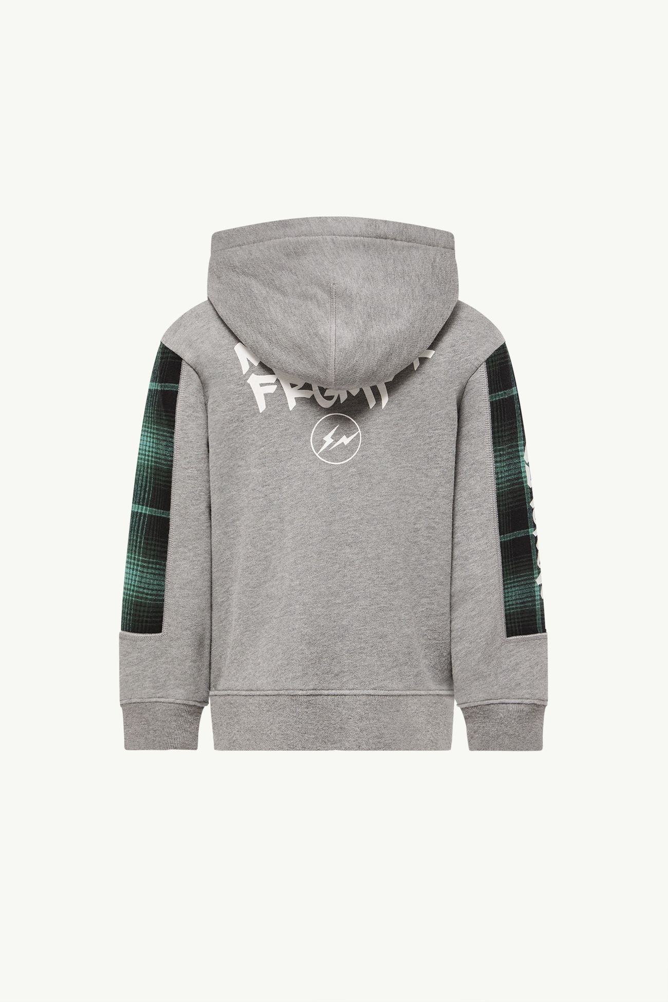 Moncler x FRGMTmini拉鏈連帽衫 男童 灰色 Moncler 3