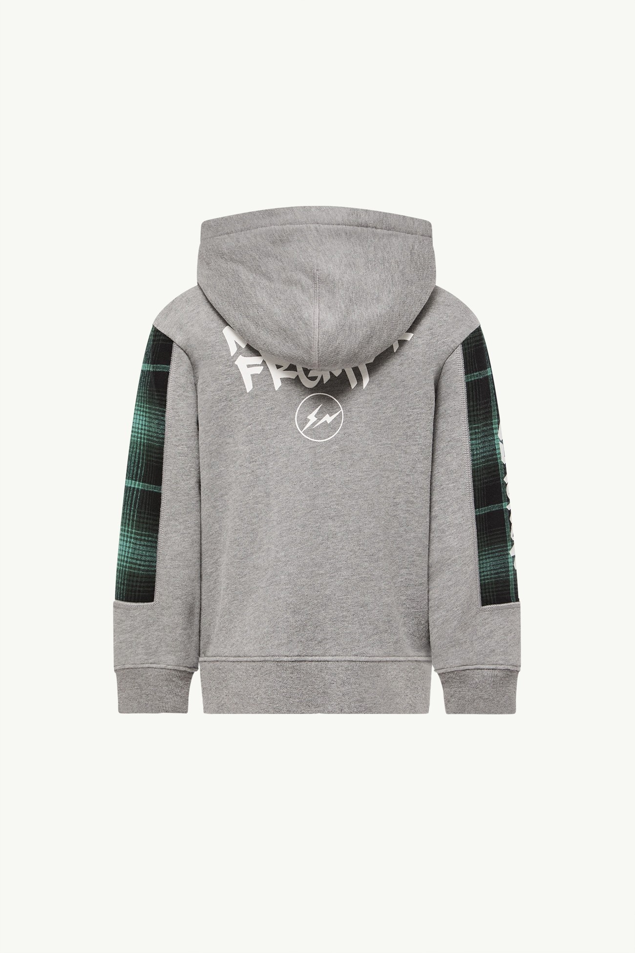 Moncler x FRGMTmini拉鏈連帽衫 男童 灰色 Moncler 3