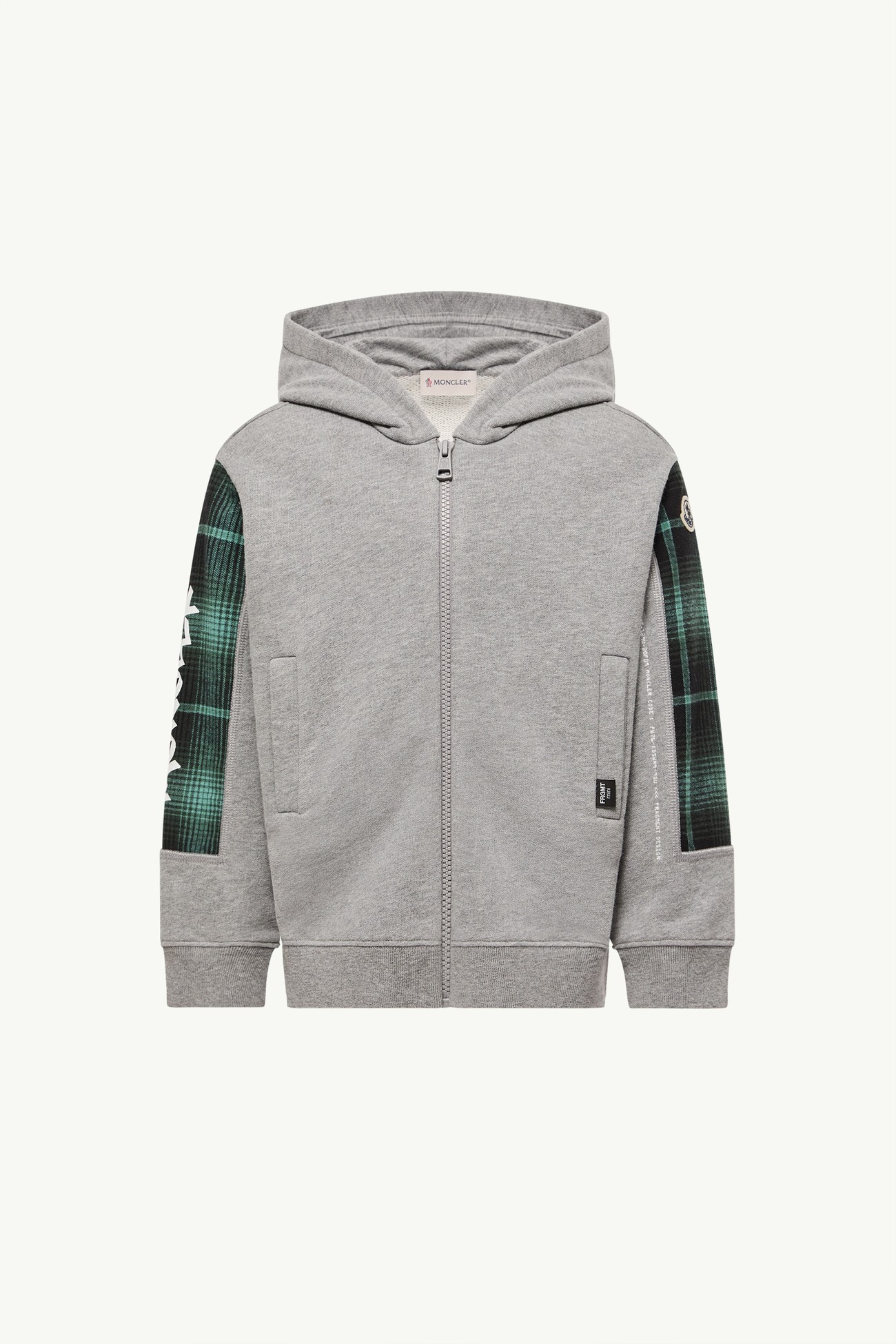 Sudadera con capucha y cremallera Moncler x FRGMTmini Niño Gris Moncler 2