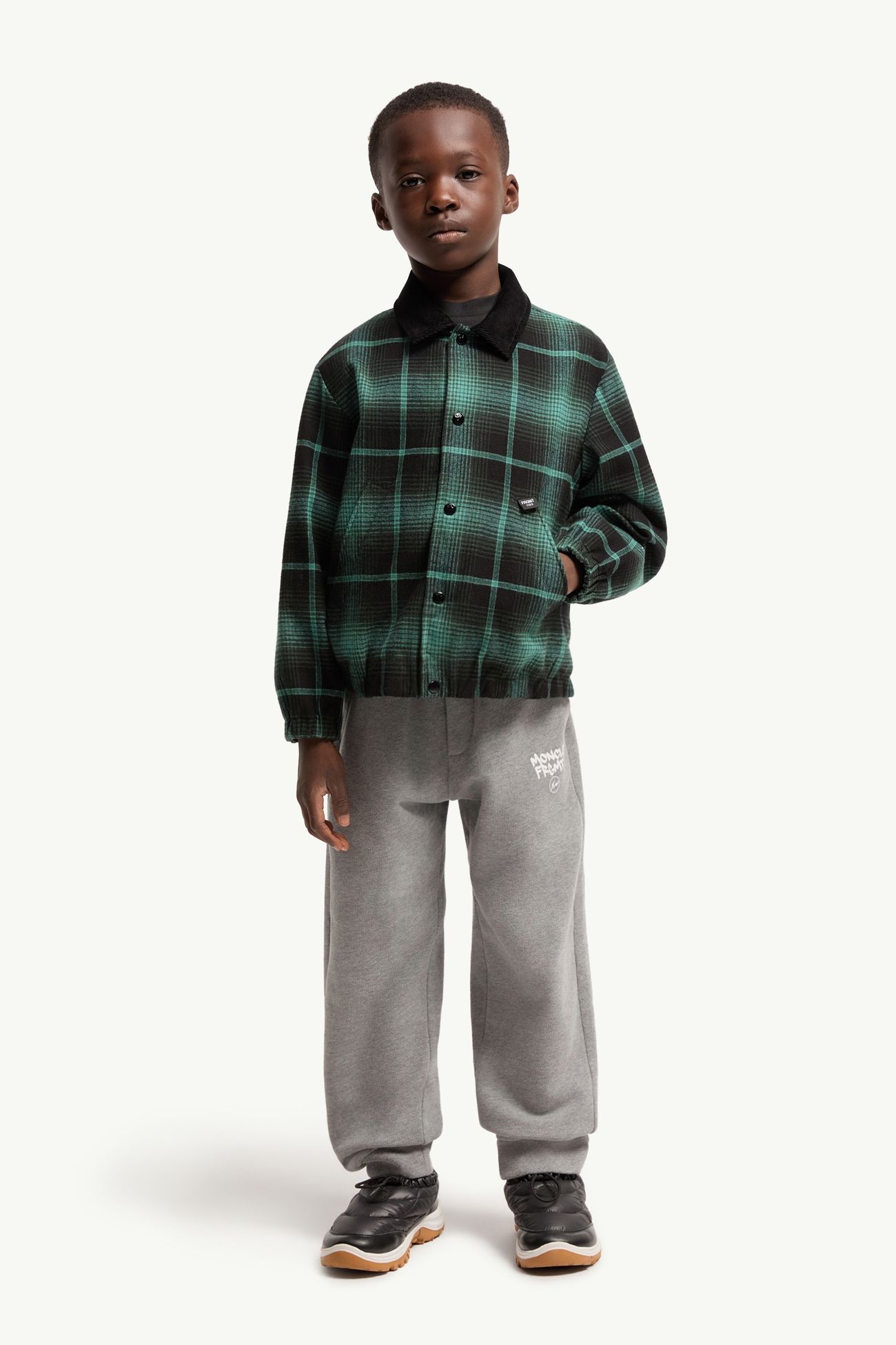 Moncler x FRGMTmini スウェットパンツ ボーイズ グレー Moncler 0