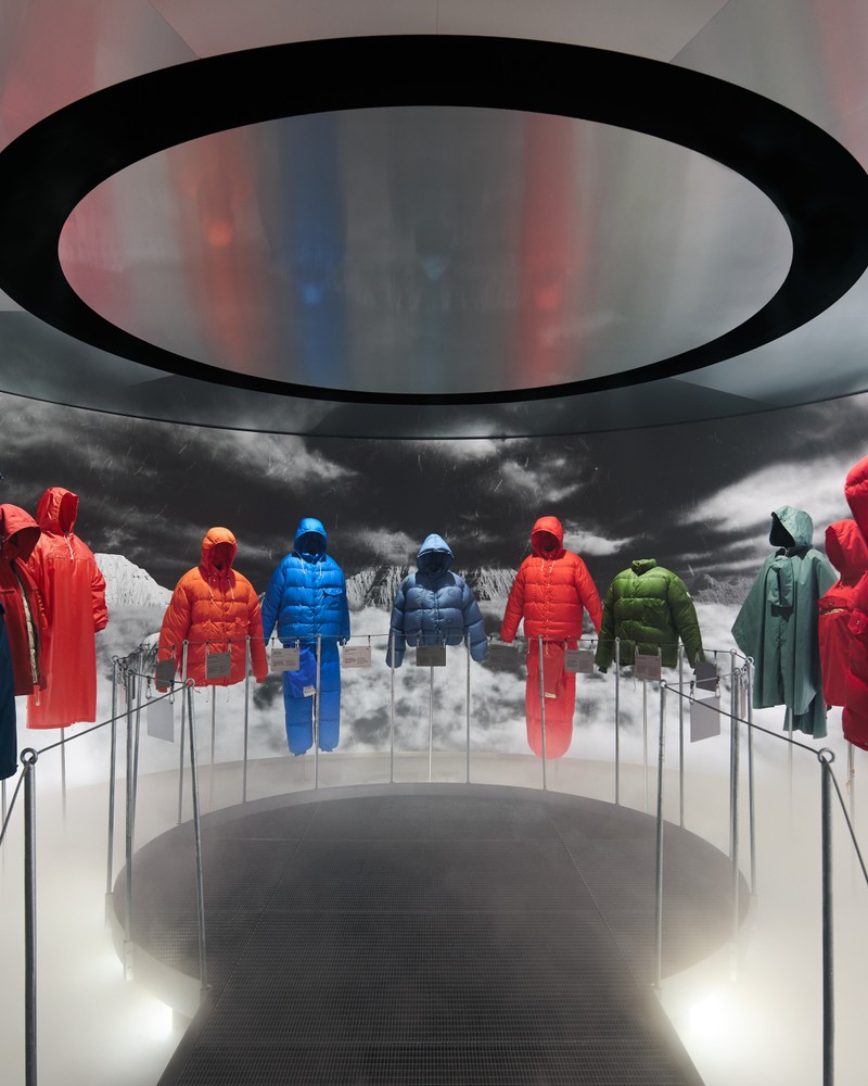 Mostra Moncler Grenoble: Il Percorso Blu