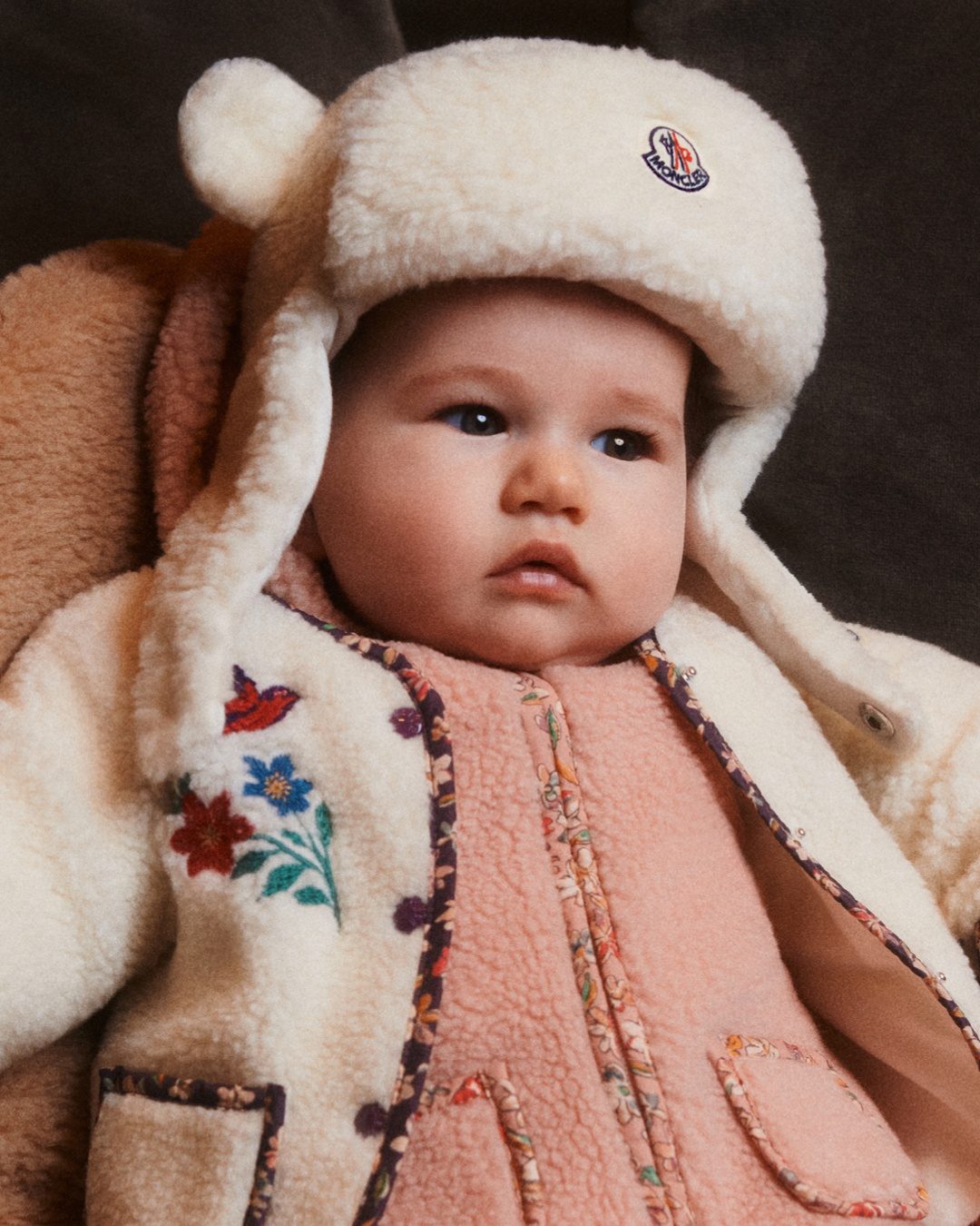 MONCLER モンクレール ABITO BABY ベビー 子供 ファーベスト Clothing for Baby Girls - Baby Coats, Jackets & Vests | Moncler US