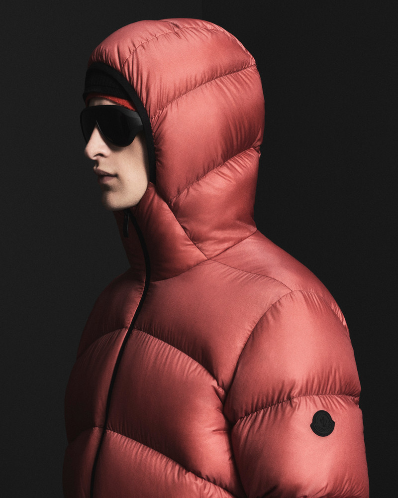 Moncler Piumino Corto Uomo Arancione Scuro Fulcran