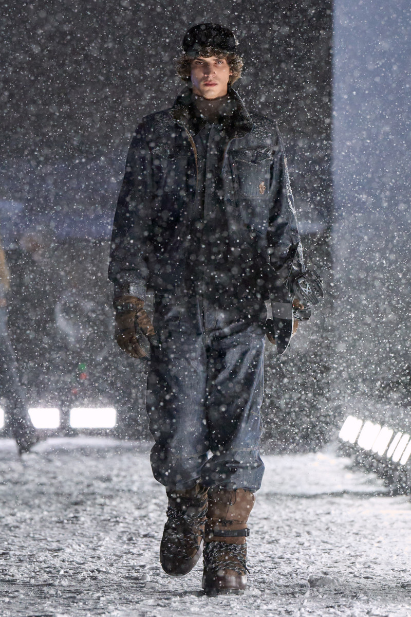 Moncler Grenoble Fall Winter 2025 Show in Courchevel Altiport