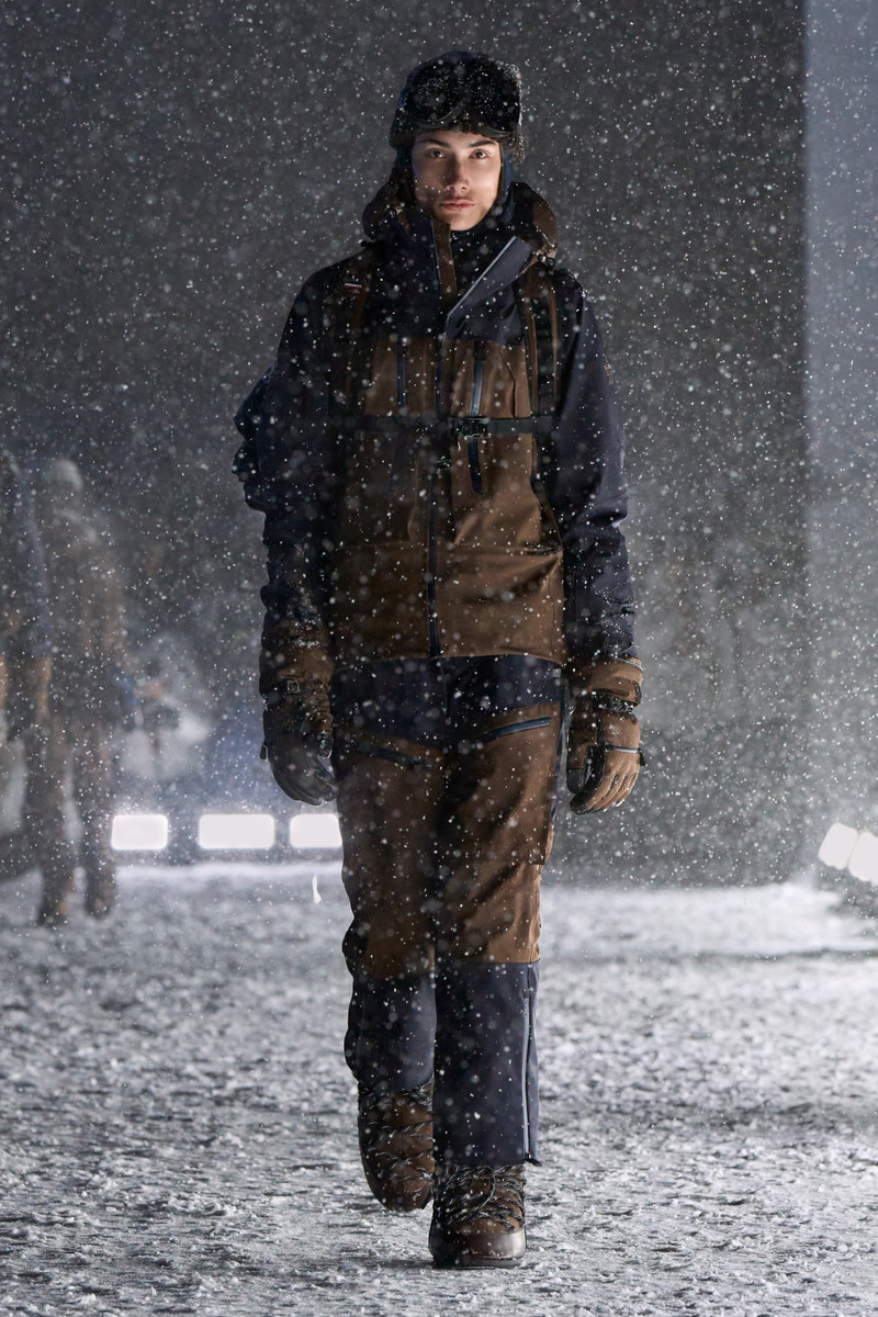 Moncler Grenoble Sfilata Autunno/Inverno 2025 a Courchevel Altiport