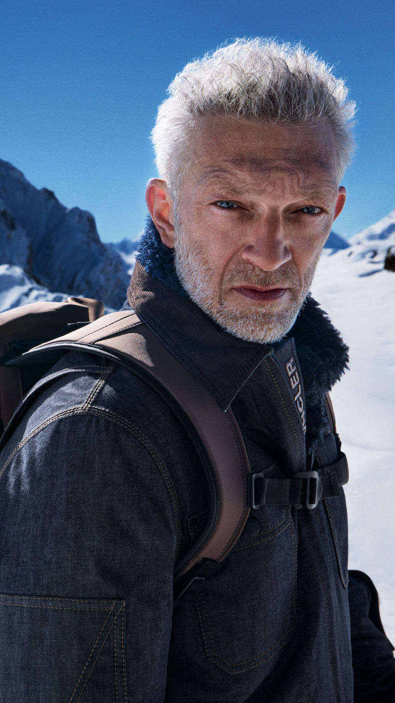 Collection Moncler Avec Vincent Cassel, Lucas Pinheiro Braathen, Chloe Kim Et Amber Valletta