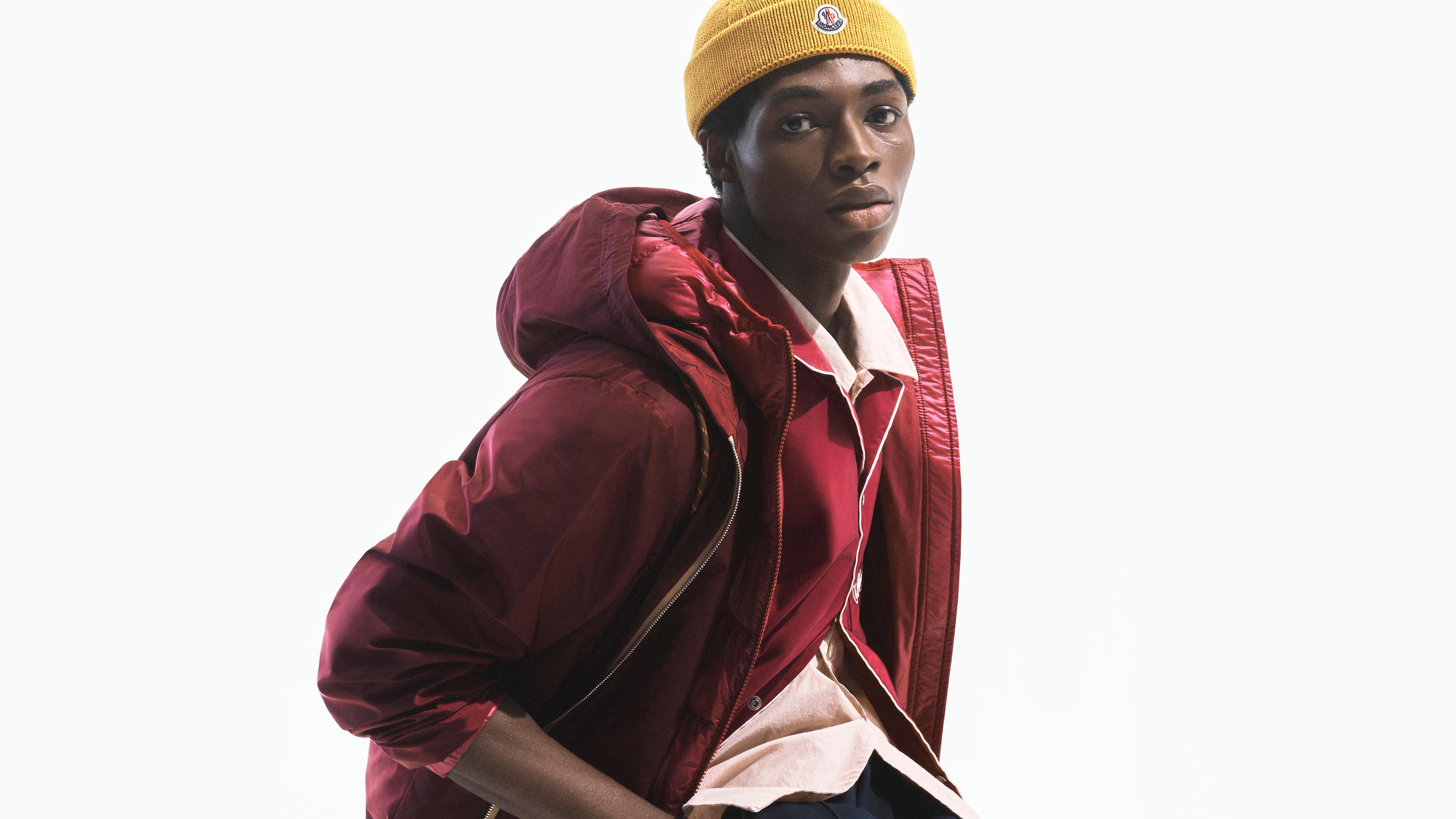 MONCLER モンクレール 撥水 ウィンドブレーカー 130㎝ MONCLER (モンクレール) ロゴ フルジップ ウインドブレーカー Junichi