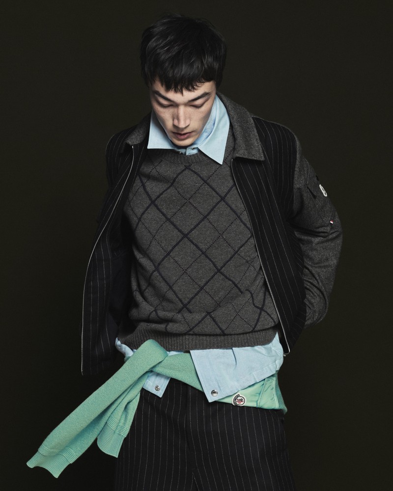 Moncler 男士外套与轻盈羽绒系列
