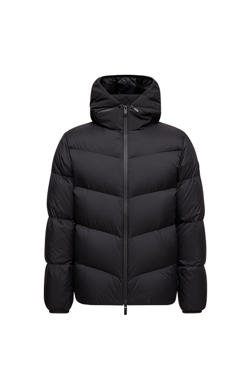 Forez Hooded Short Down Jacket