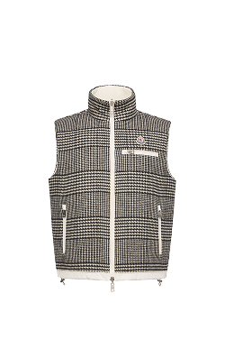 Gienah Reversible Wool Blend Down Vest