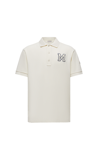 Monogram Cotton Piquet Polo Shirt