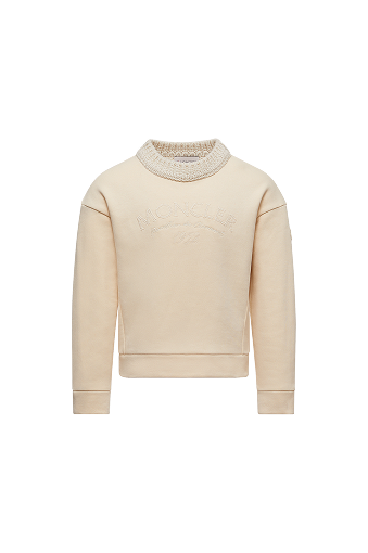 Embroidered Logo Cotton Sweatshirt