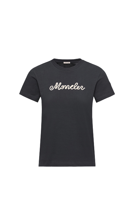 Logo Embroidery Cotton T-Shirt