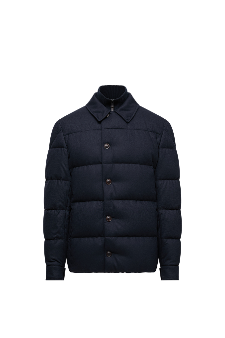 Pres Cashmere Blend Down Shirt Jacket