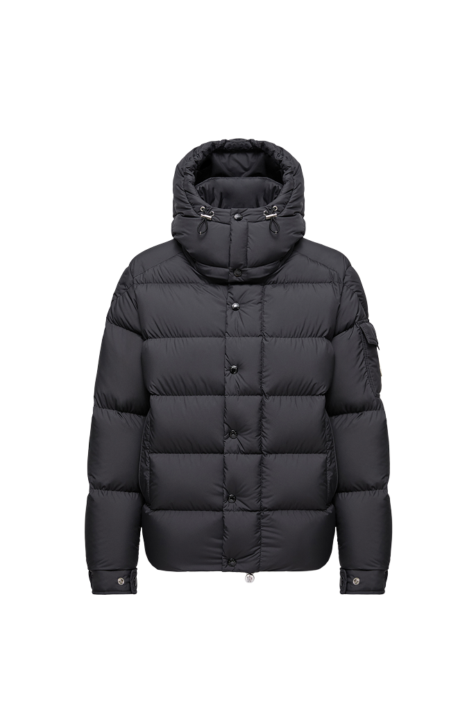 Moncler Maya 70 Hooded Short Down Jacket
