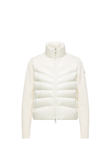 Padded Wool Cardigan