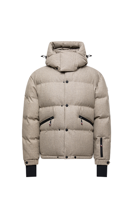 Krun Hooded Wool Down Ski Jacket