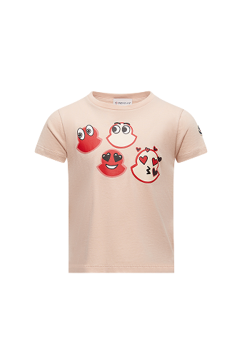 Emoji Logo Cotton T-Shirt