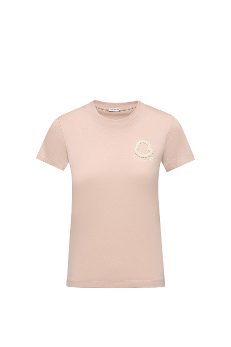 Embroidered Logo Cotton T-Shirt