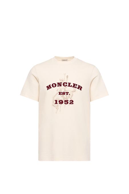 Horse Print Cotton Jersey T-Shirt