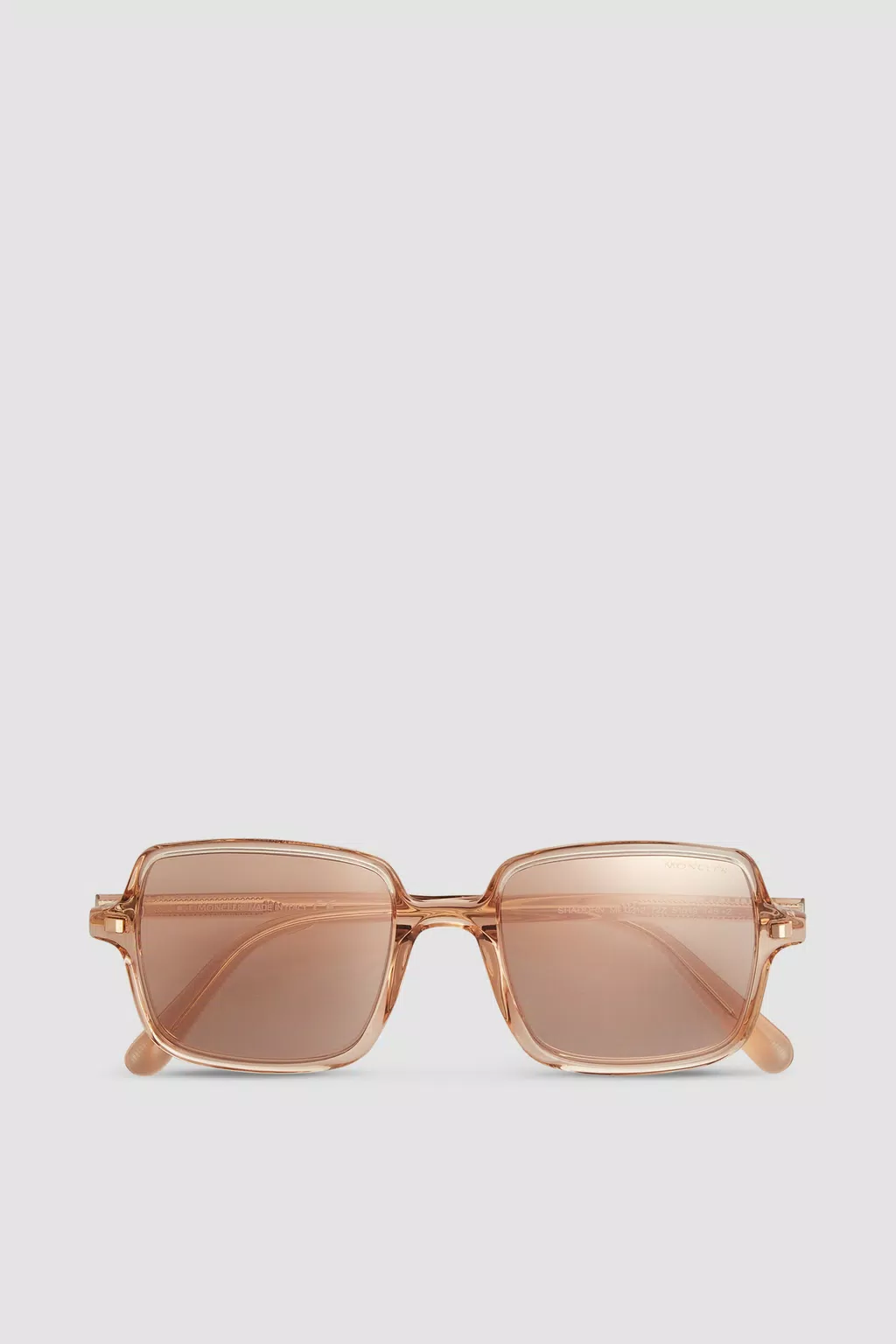 Shadorn Square Sunglasses Women Peach Pink Moncler 1