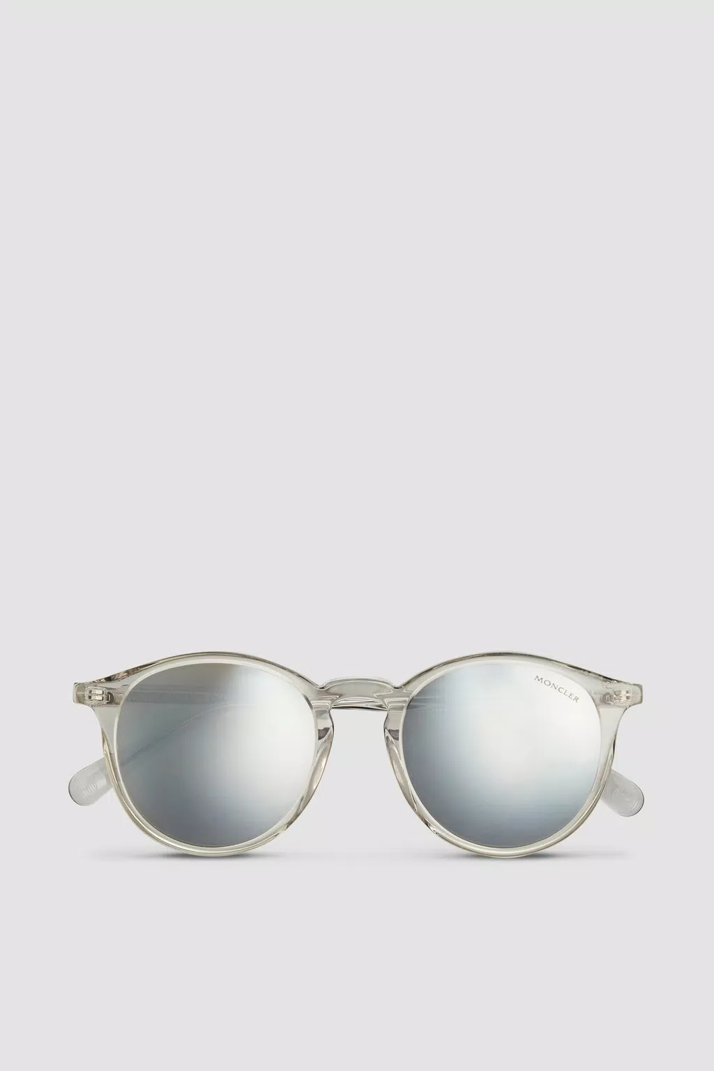 Violle Round Sunglasses Gender Neutral Gray Moncler 1