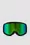 Terrabeam Ski Goggles Gender Neutral Shiny Black  &  Iridescent Aqua Green Moncler