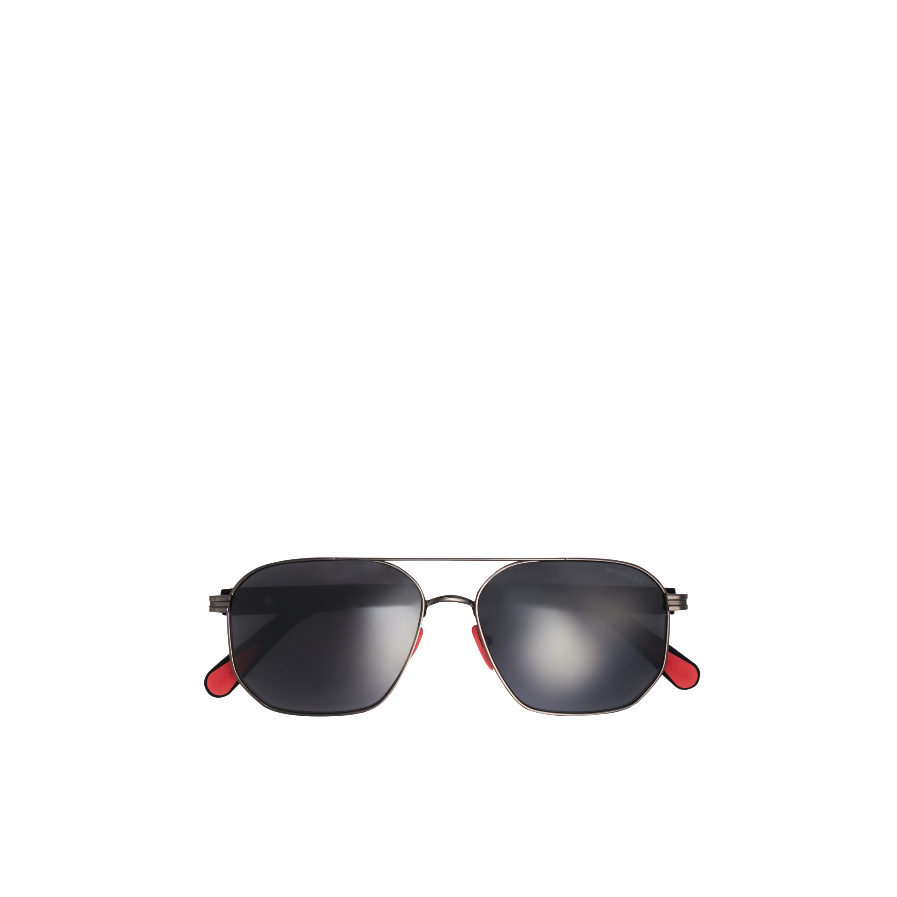 Moncler Lunettes De Soleil Navigateur Flaperon In Black