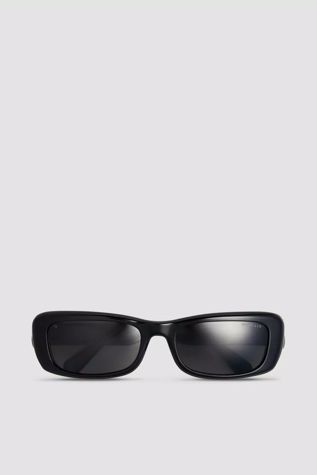Minuit Rectangular Sunglasses Women Black & Dark Gray Moncler 1
