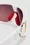 Wrapid Shield Sunglasses Men White & Brown Moncler 4
