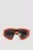 Wrapid Shield Sunglasses Men Matte Orange  &  Dark Gray Moncler