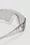 Lancer Shield Sunglasses Gender Neutral White & Gray Moncler 4