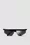Gafas de sol rectangulares Orizon De Género Neutro Negro Brillante Moncler