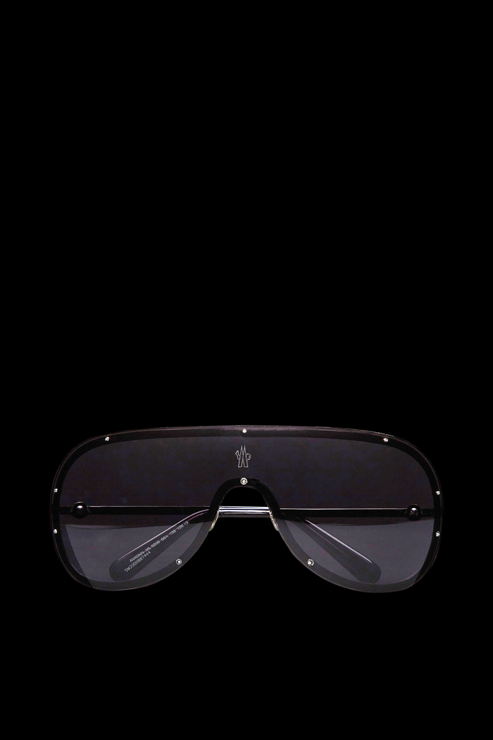 Posteridad famoso afijo Gafas de sol de pantalla protectora Avionn Gris oscuro - Gafas de Hombre |  Moncler ES