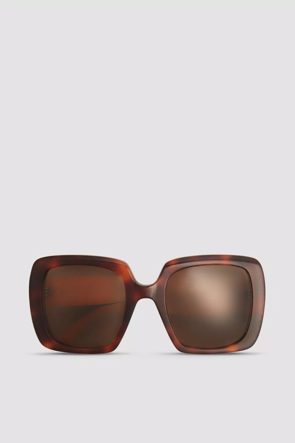 Blanche Squared Sunglasses Women Brown Moncler 1