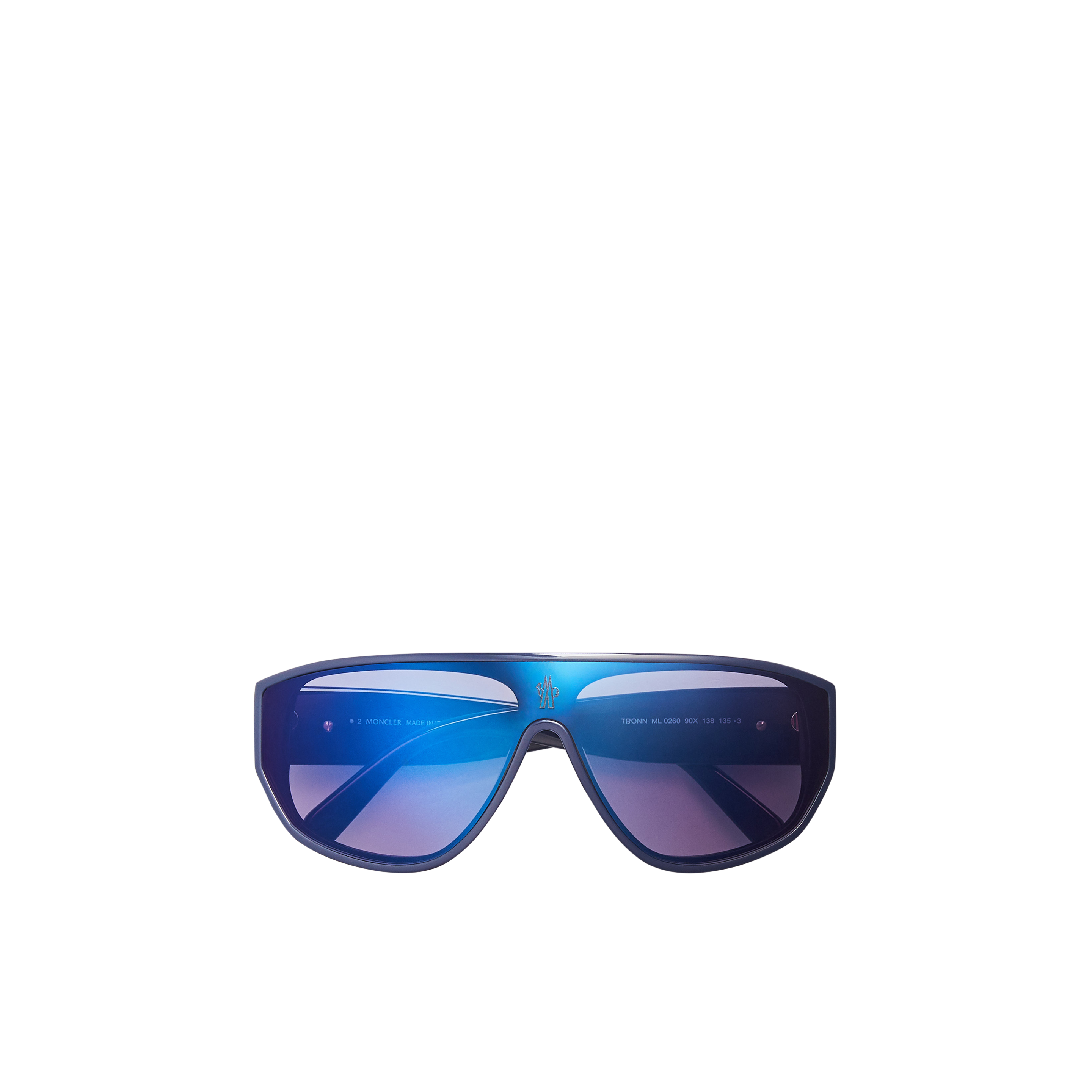 Moncler Lunettes De Soleil Masque Tronn In Multicolore