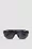 Shield Sunglasses Gender Neutral Shiny Black Moncler