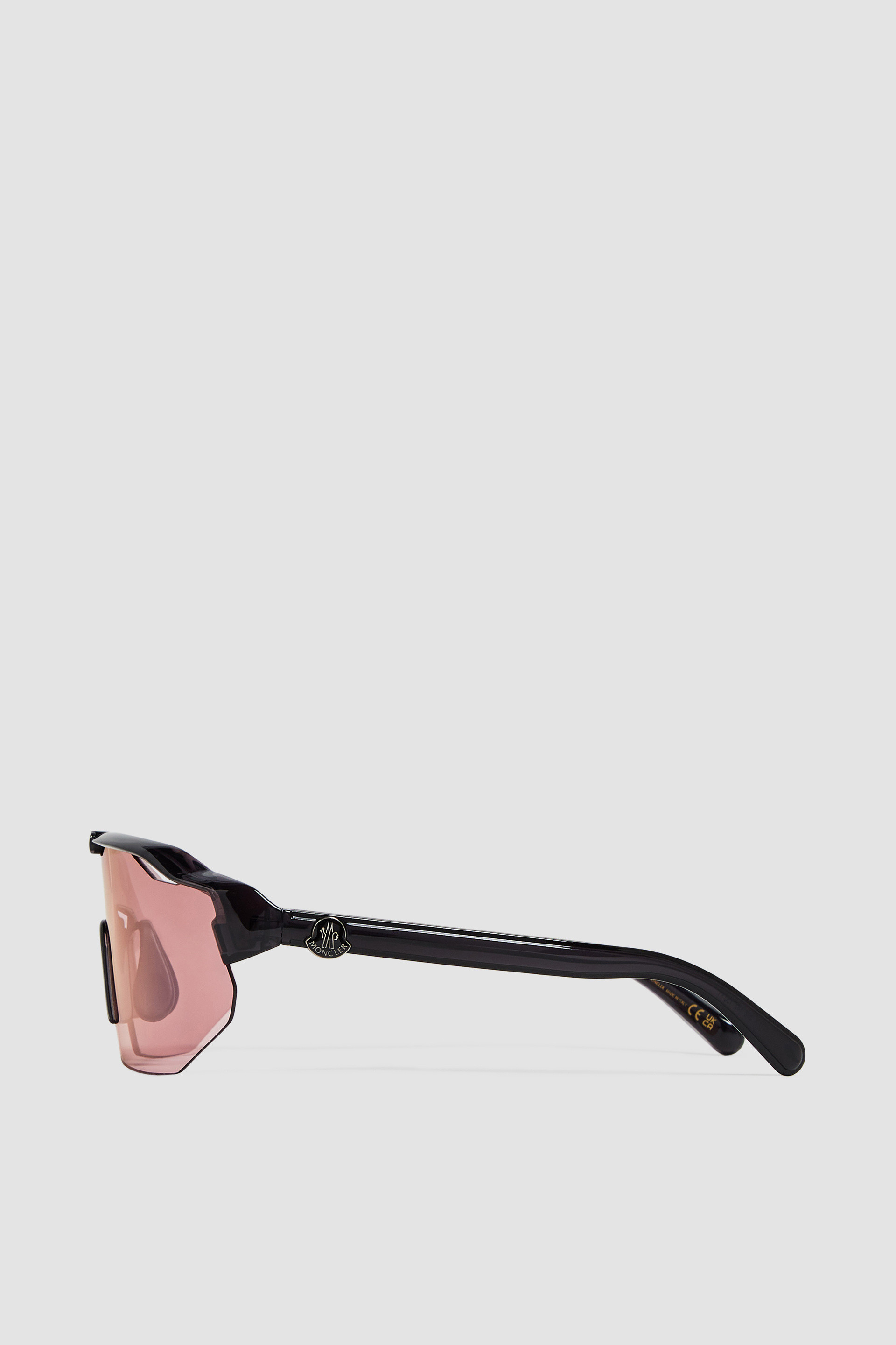 Black & Pink Shield Sunglasses - Sunglasses for Men | Moncler US