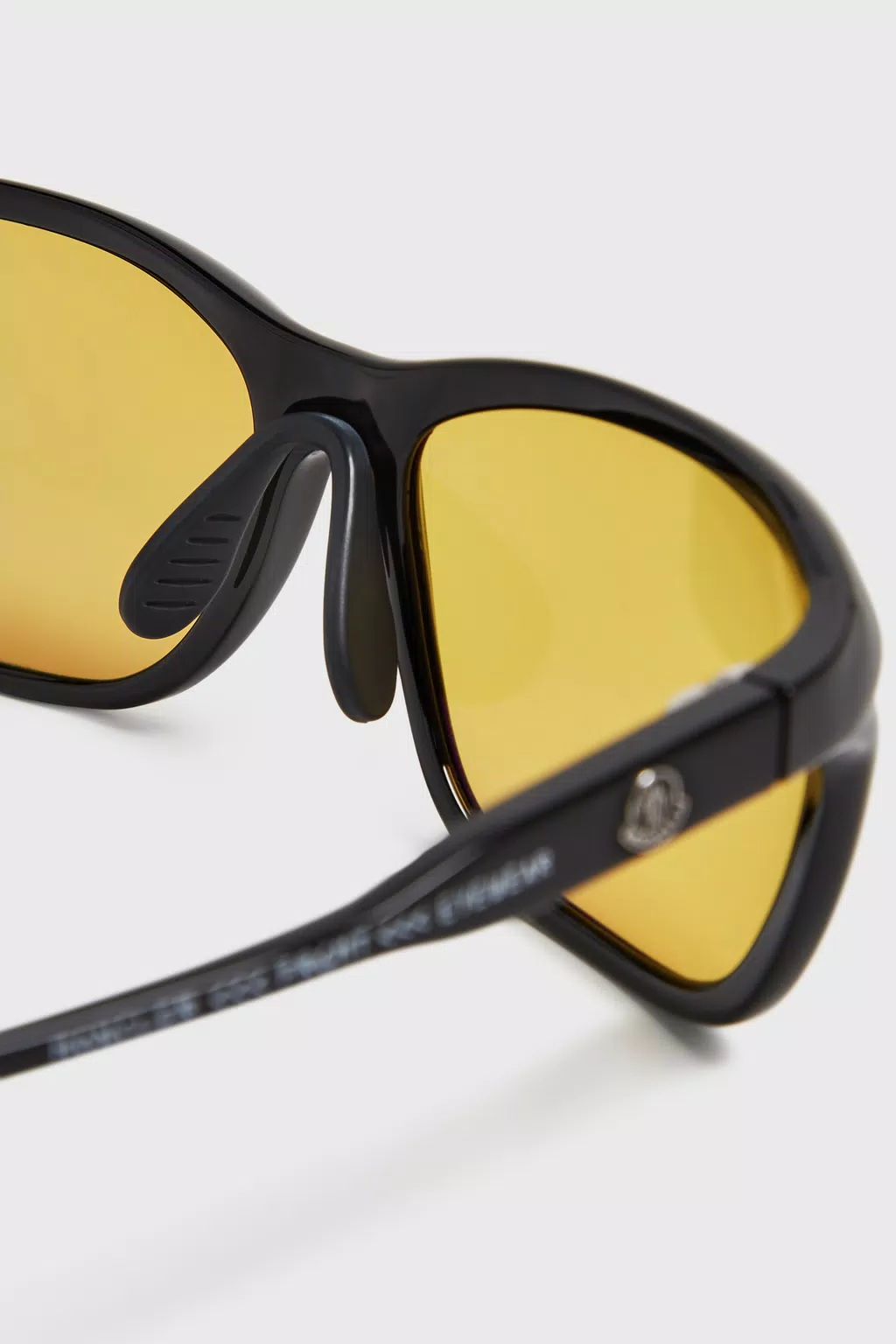 Black Rectangular Sunglasses - Sunglasses for Men | Moncler FI