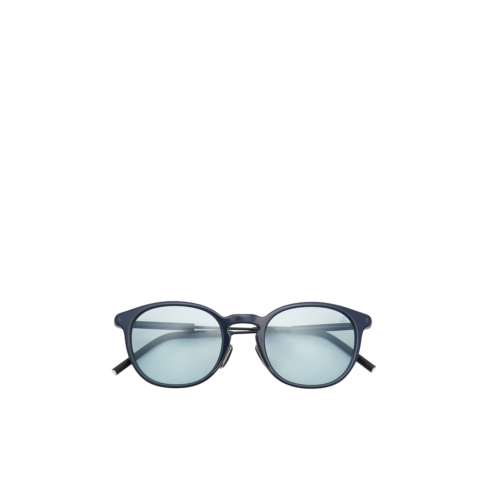 Moncler Barbb Round Sunglasses Blue